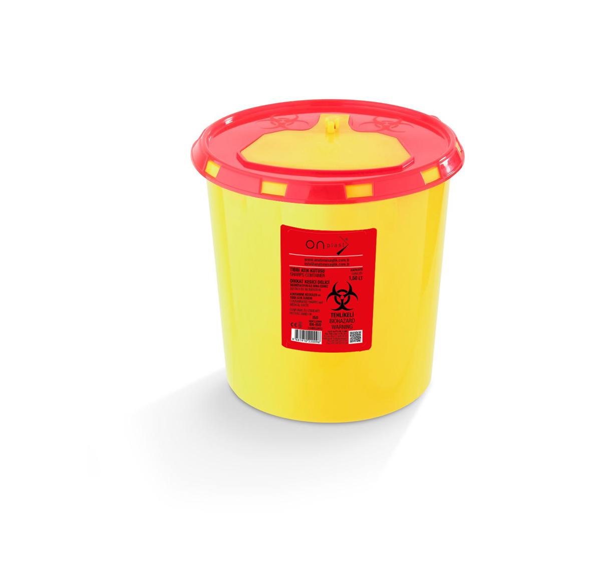 Tıbbi Atık Kutusu (1.5 Lt)